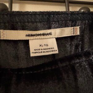 Kimchi Blue Black Velvet Pants